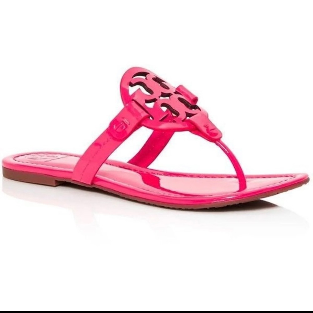 Tory Burch Miller Patent Leather Sandals